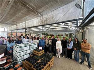 Peyzaj ve Süs Bitkileri Yetiştiriciliği Programı Öğrencilerinden Tropikal Süs Bitkileri Firmasına Teknik Gezi